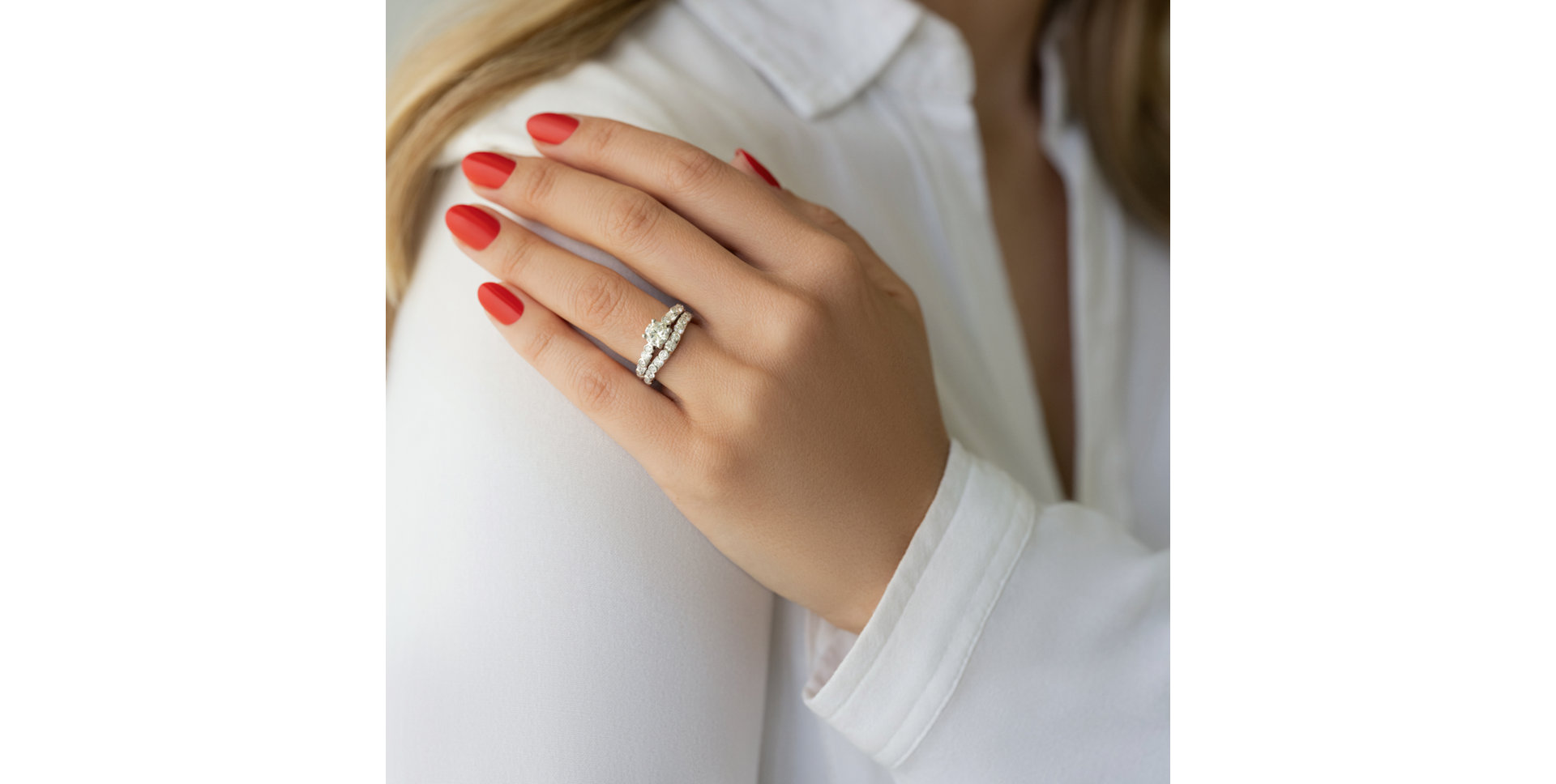 Prsten s diamanty Shards of Light