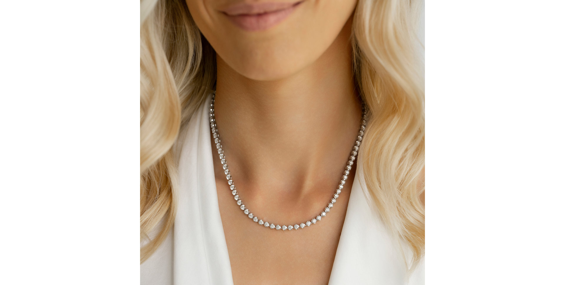 Náhrdelník s diamanty Montclaire