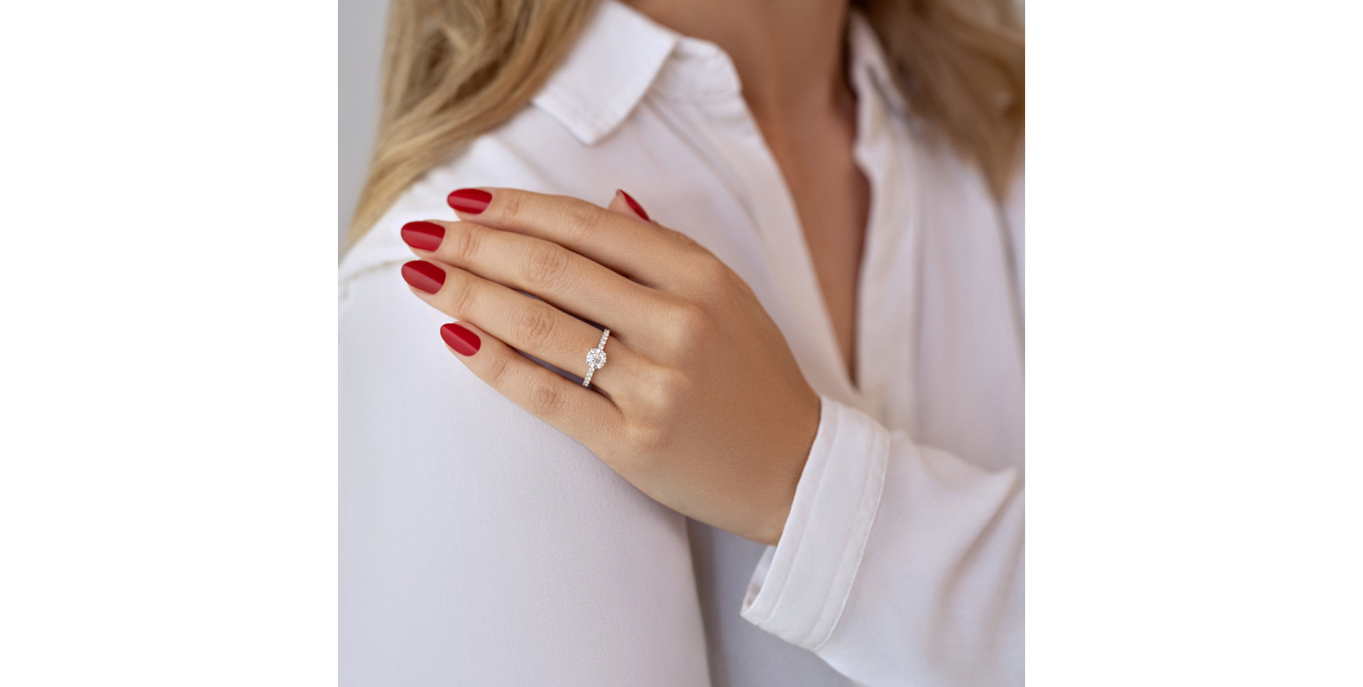 Prsten s diamanty The Ice Queen