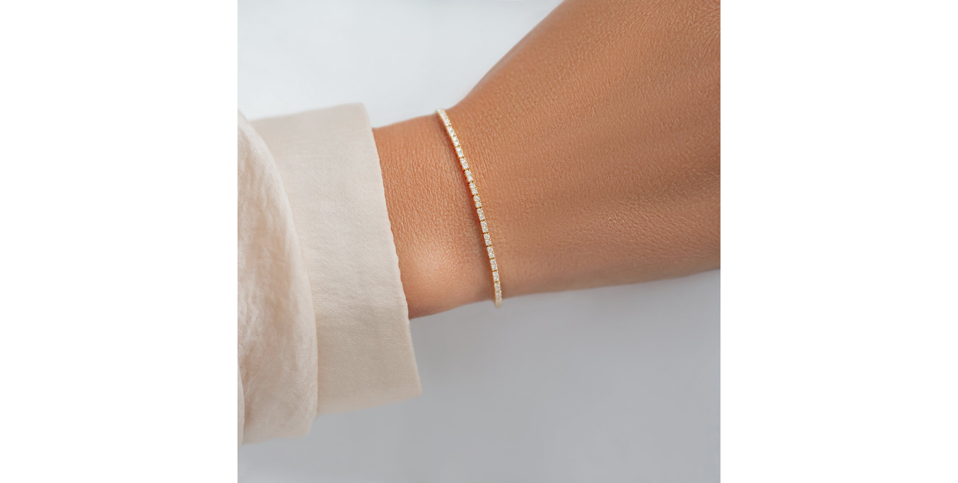 Náramek s diamanty Belissia