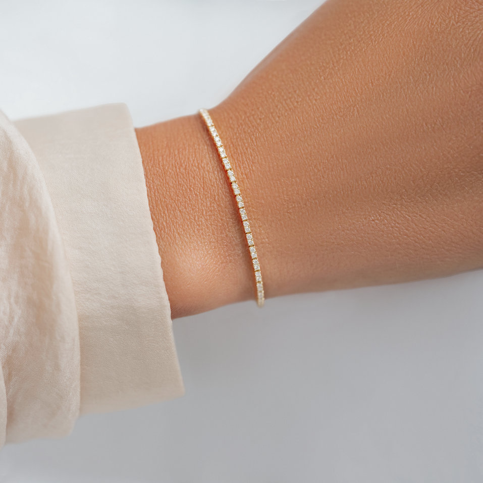 Náramek s diamanty Belissia