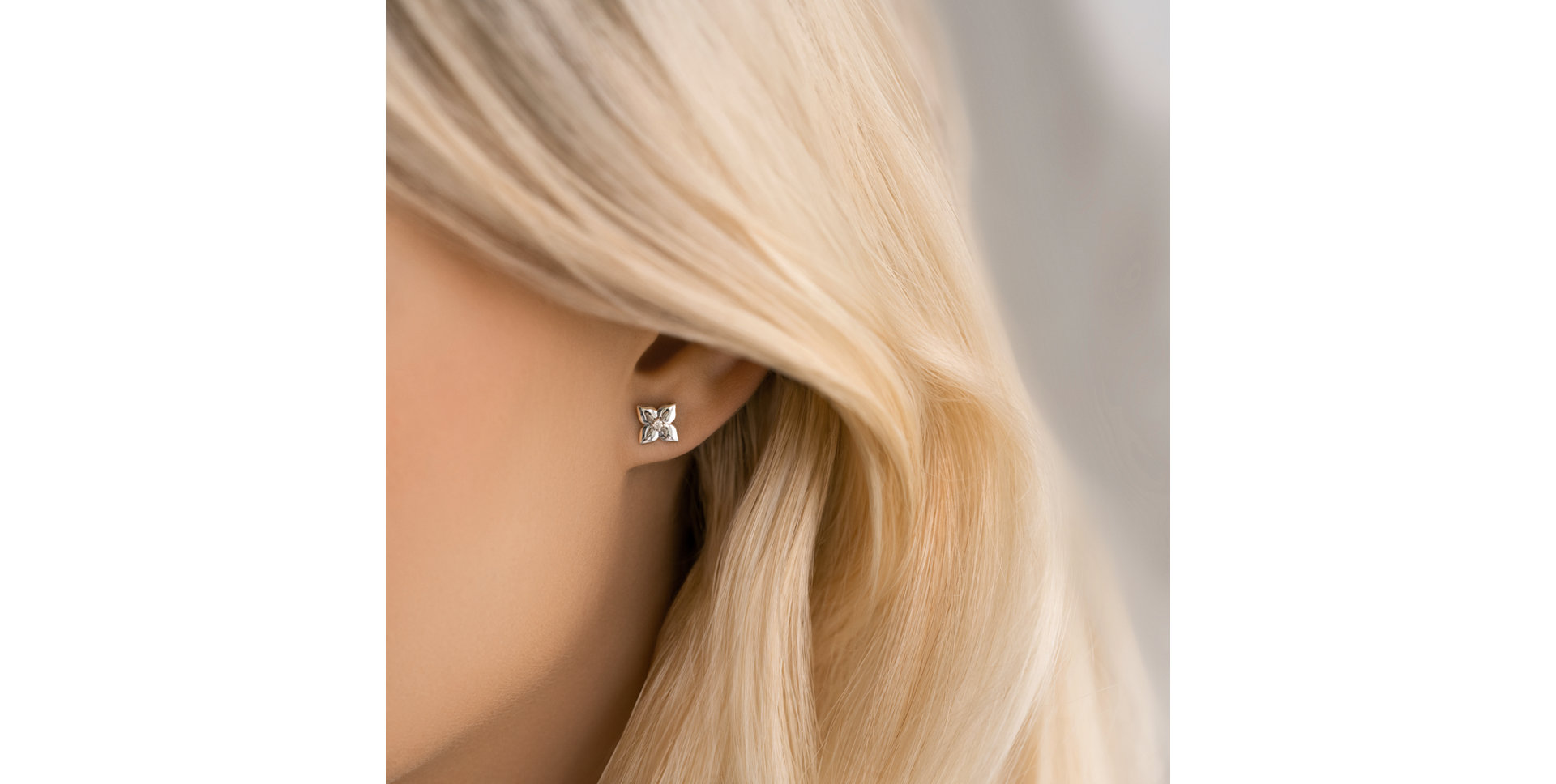 Náušnice s diamantem Lily's Grace