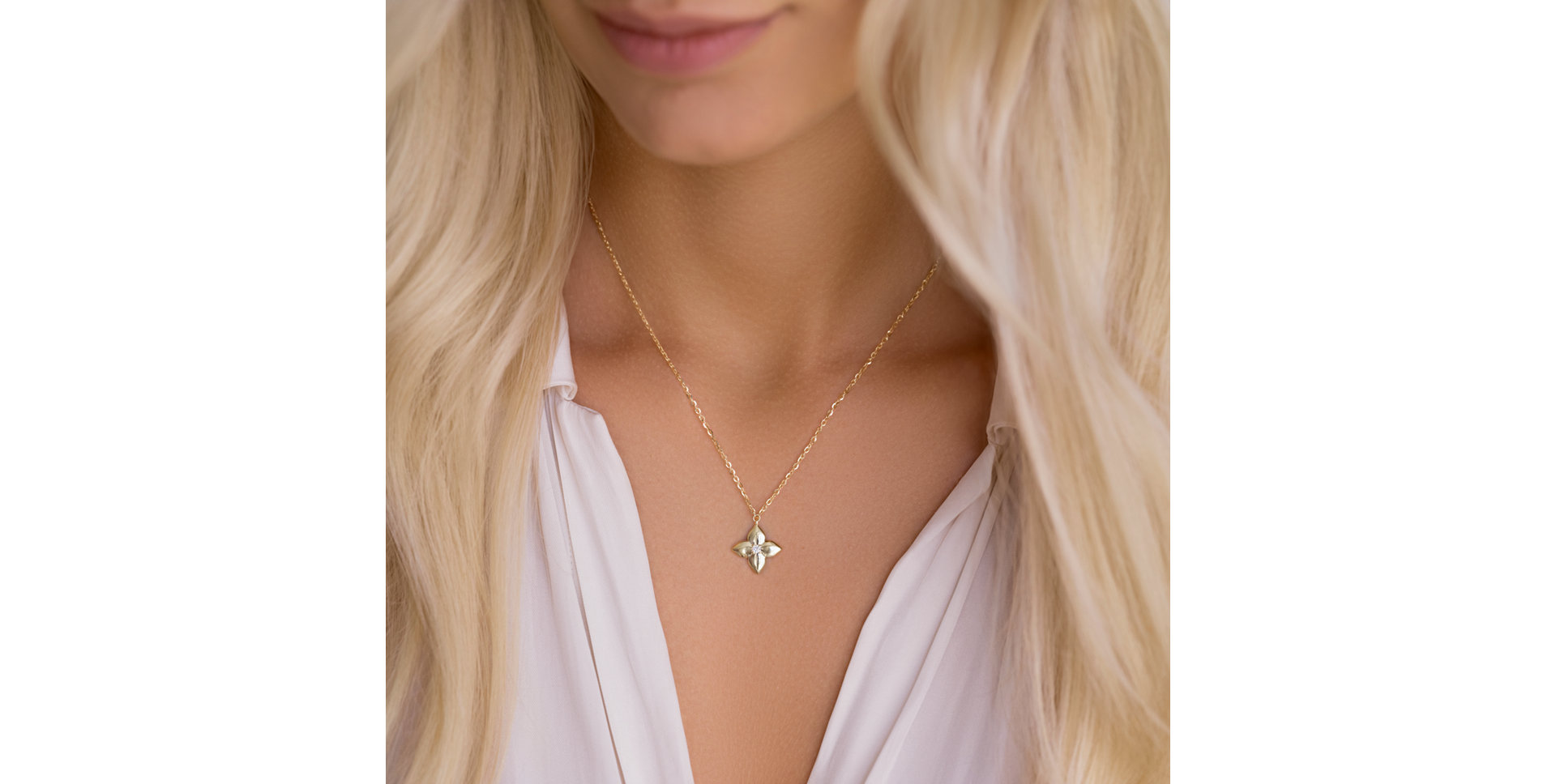 Náhrdelník s diamantem Lily's Grace