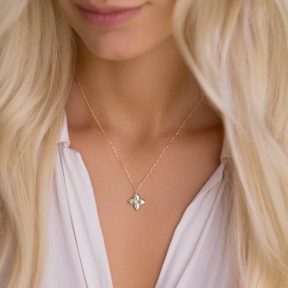 Náhrdelník s diamantem Lily's Grace