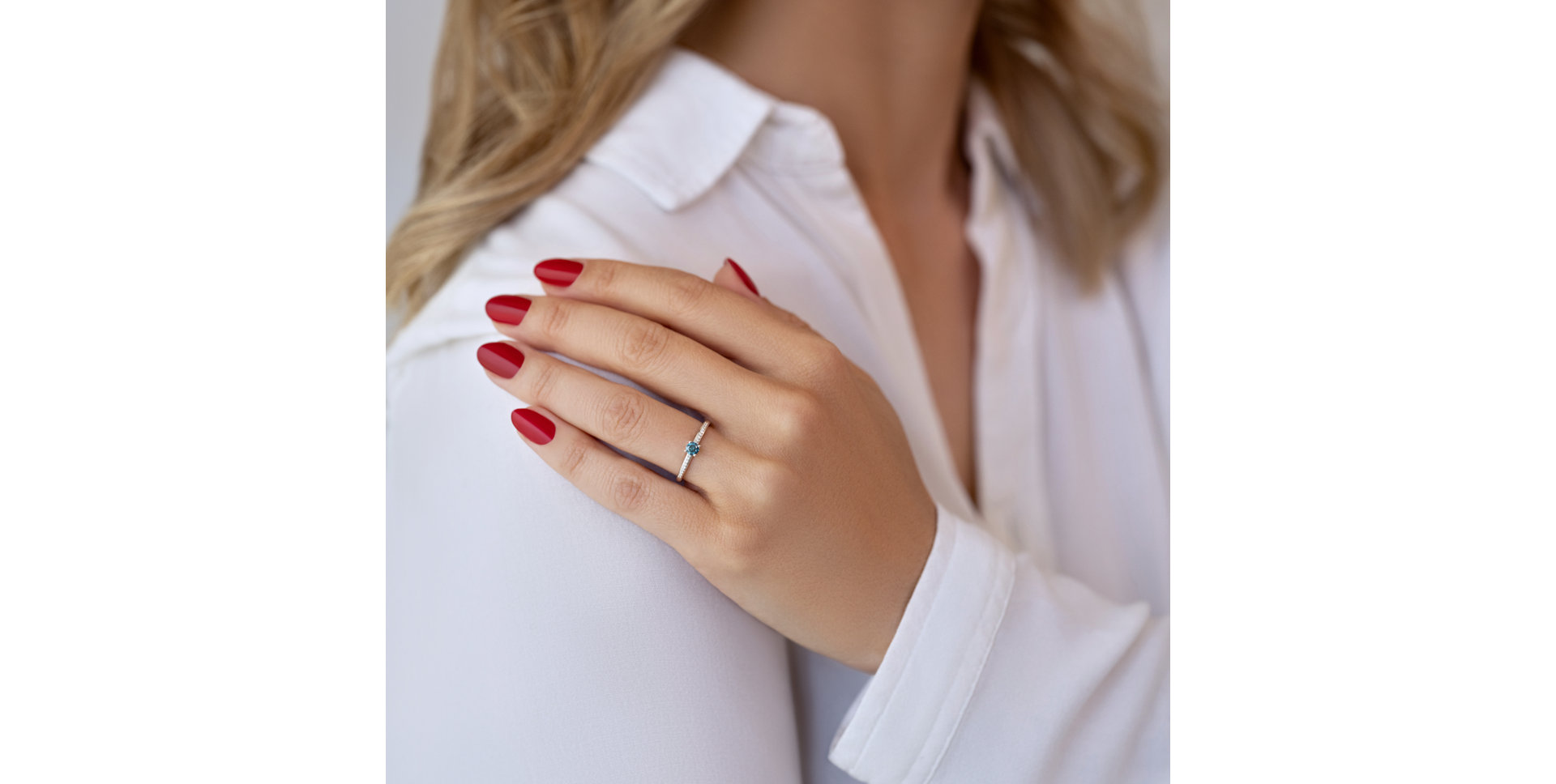 Prsten s diamanty Oroncio