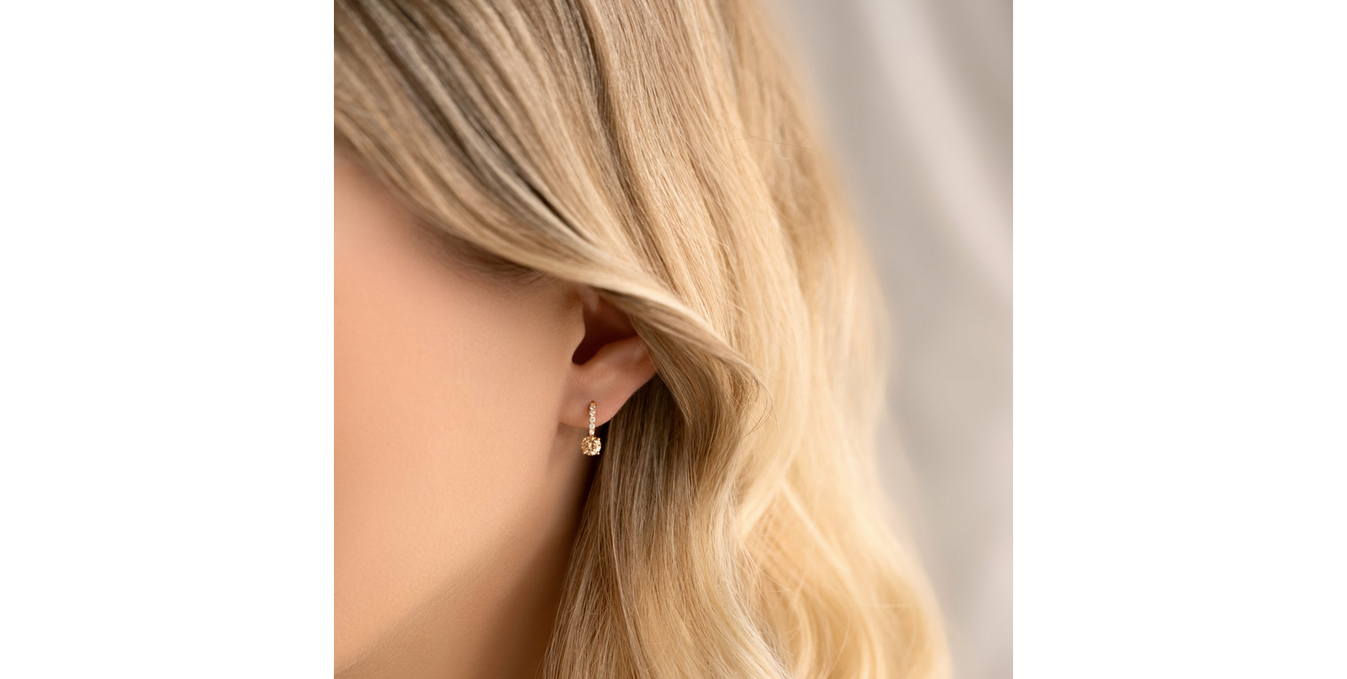 Náušnice s diamanty Evoria