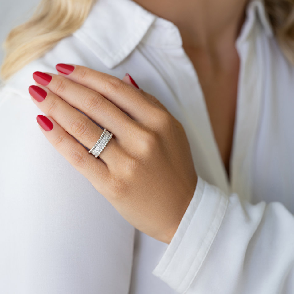 Prsten s diamanty The Eternal Gleam