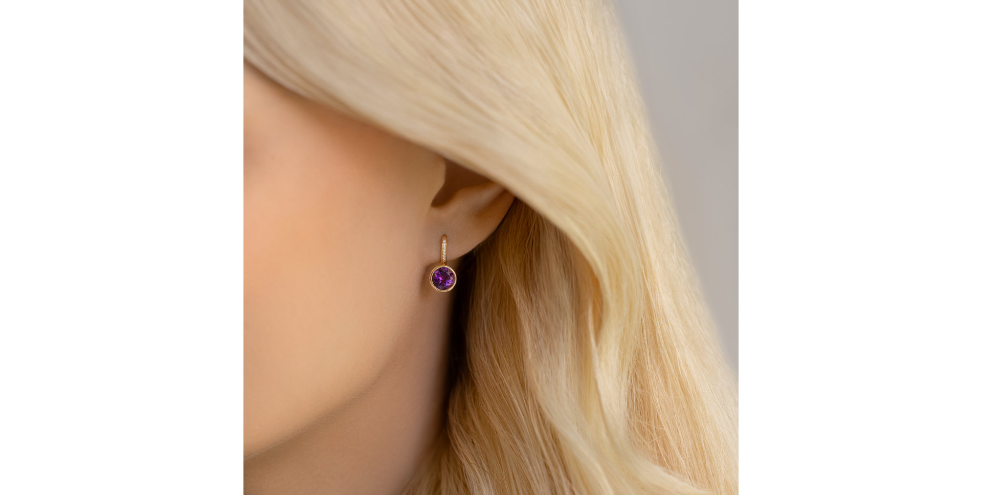 Náušnice s diamanty a turmalínem Regal Elegance