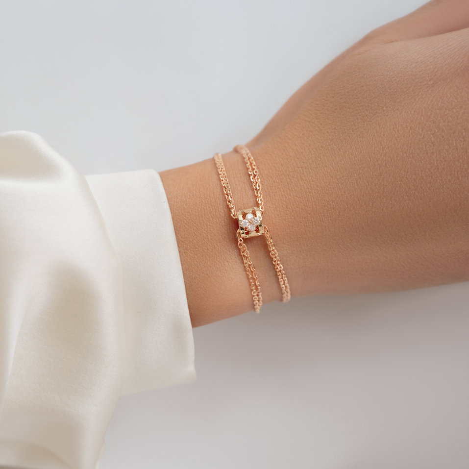 Náramek s diamanty Virela