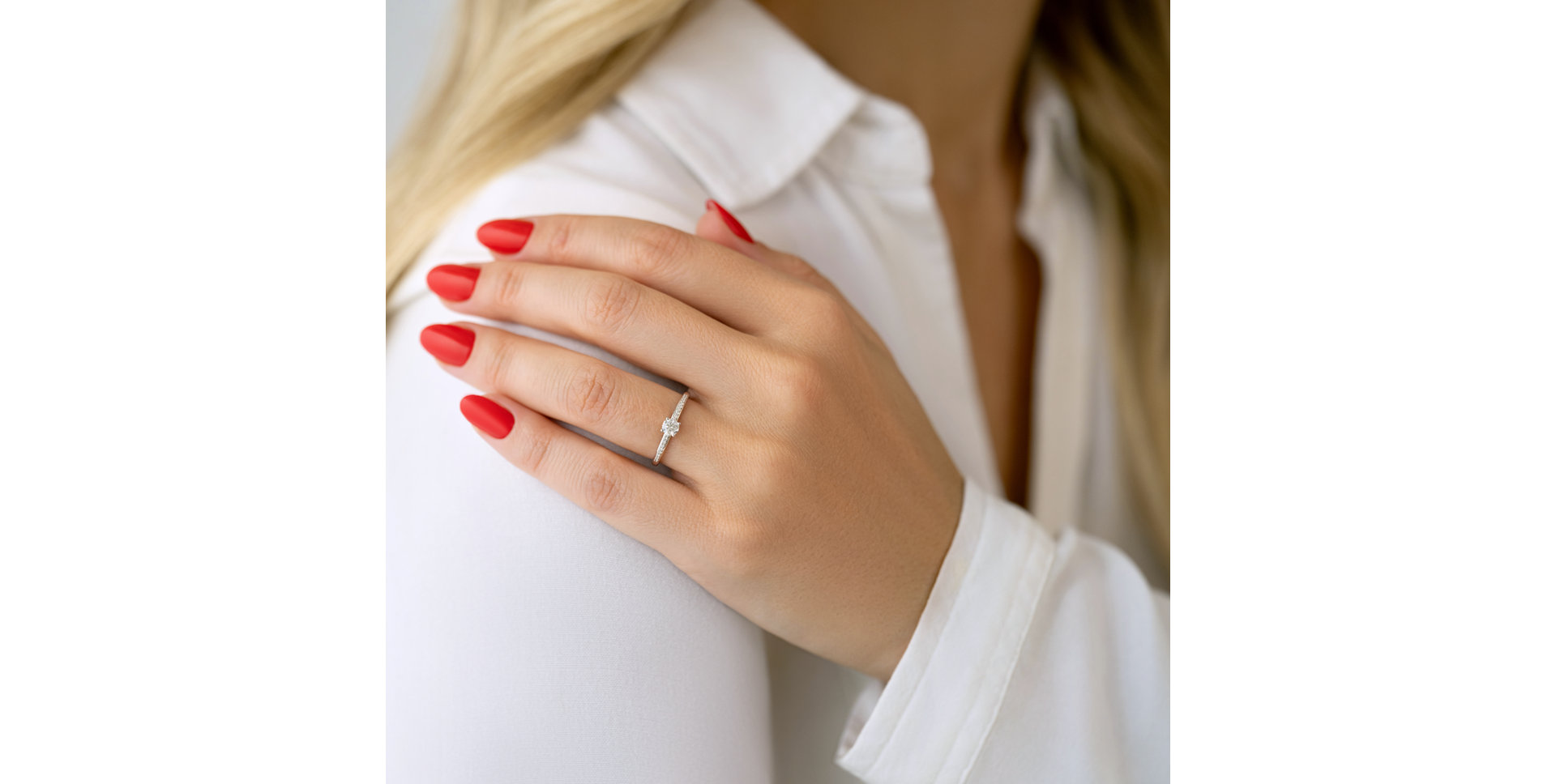 Prsten s diamanty Oroncio