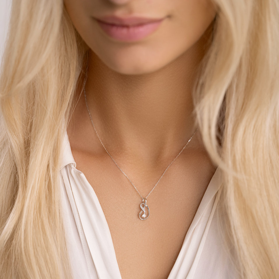 Náhrdelník s diamanty Pleasure Glam