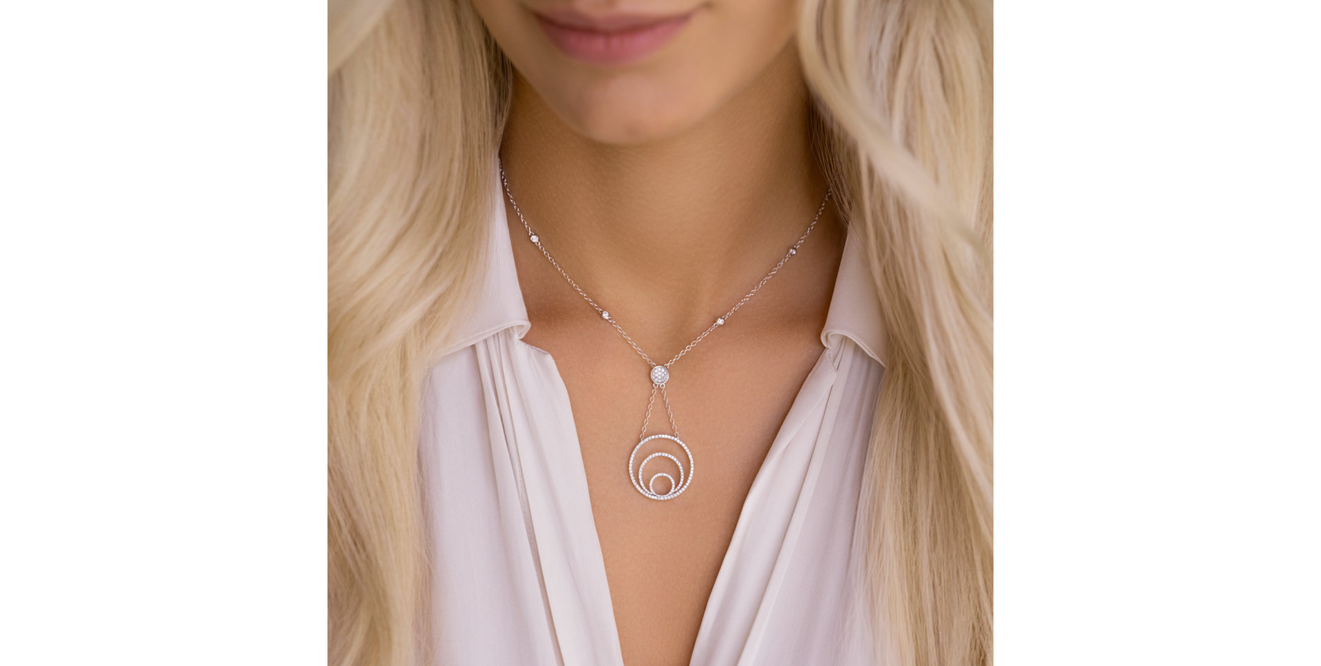 Náhrdelník s diamanty Sandoval