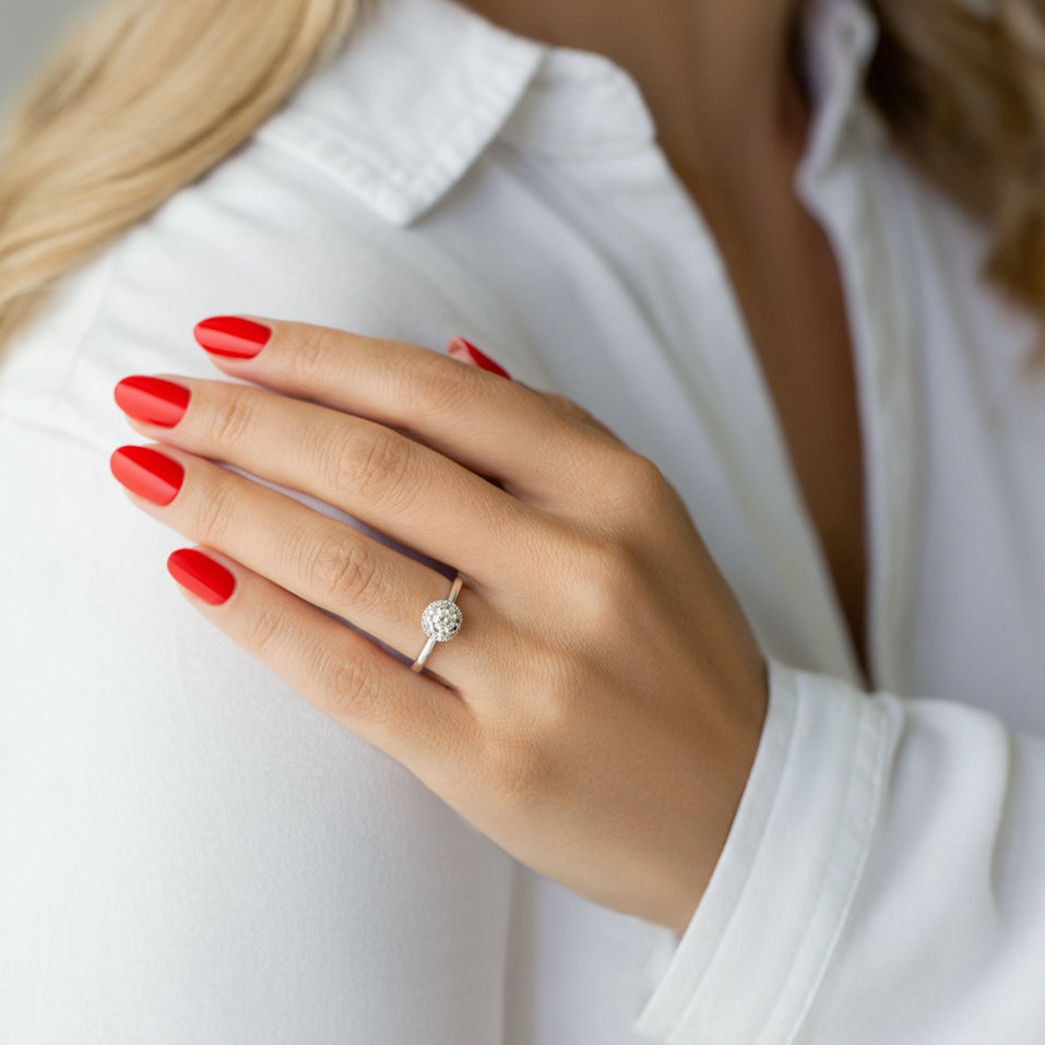 Prsten s diamanty Brilliant Star