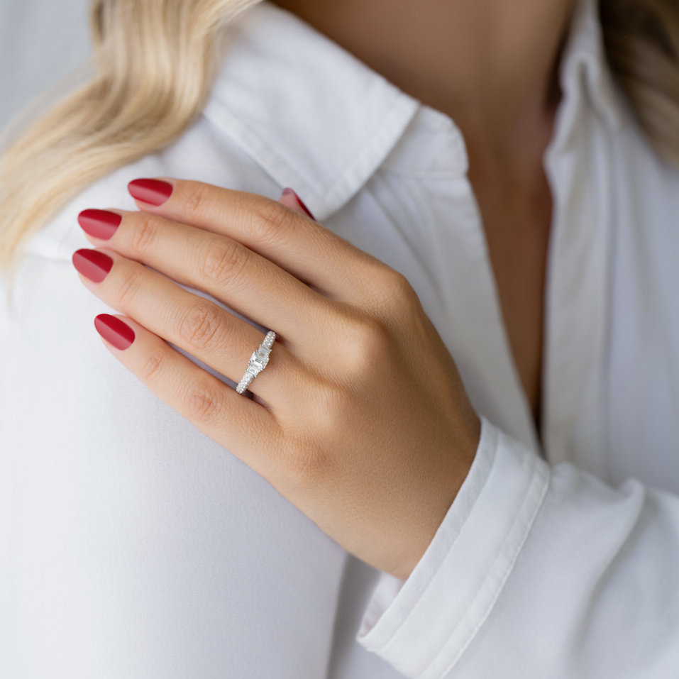 Prsten s diamanty Hypnosis