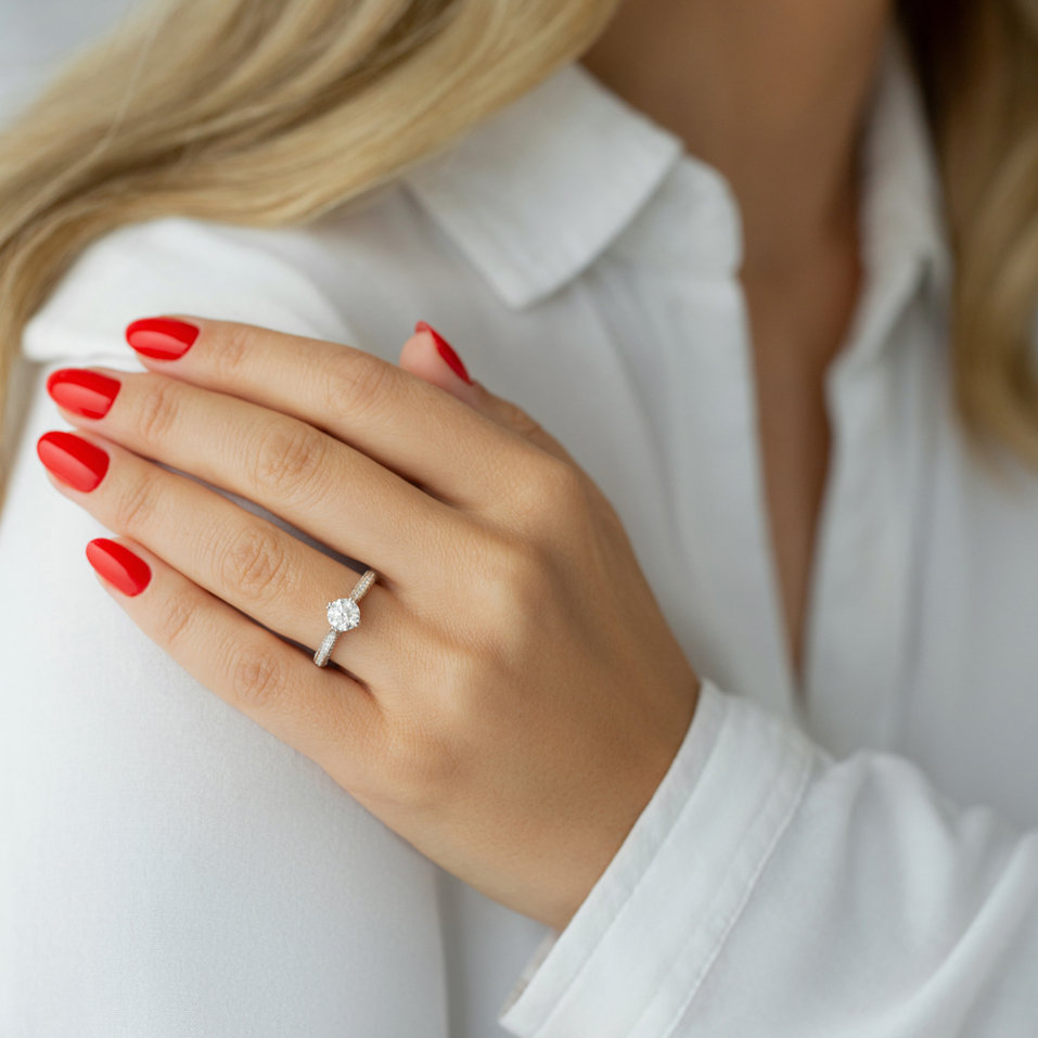 Prsten s diamanty Elyviel