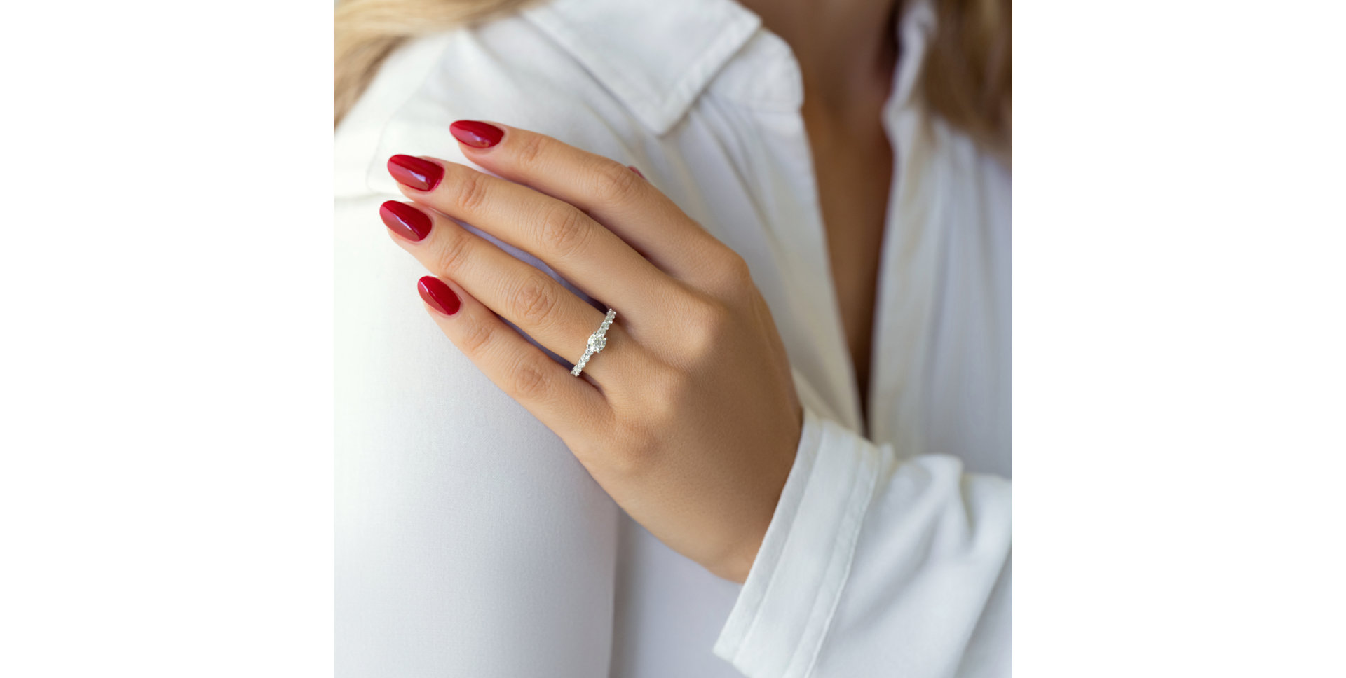 Prsten s diamanty Kenza