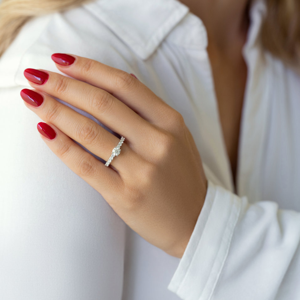 Prsten s diamanty Kenza