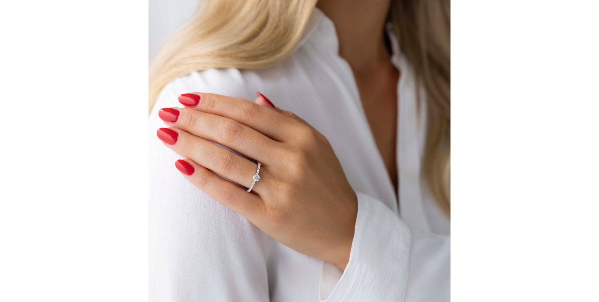Prsten s diamanty Mette