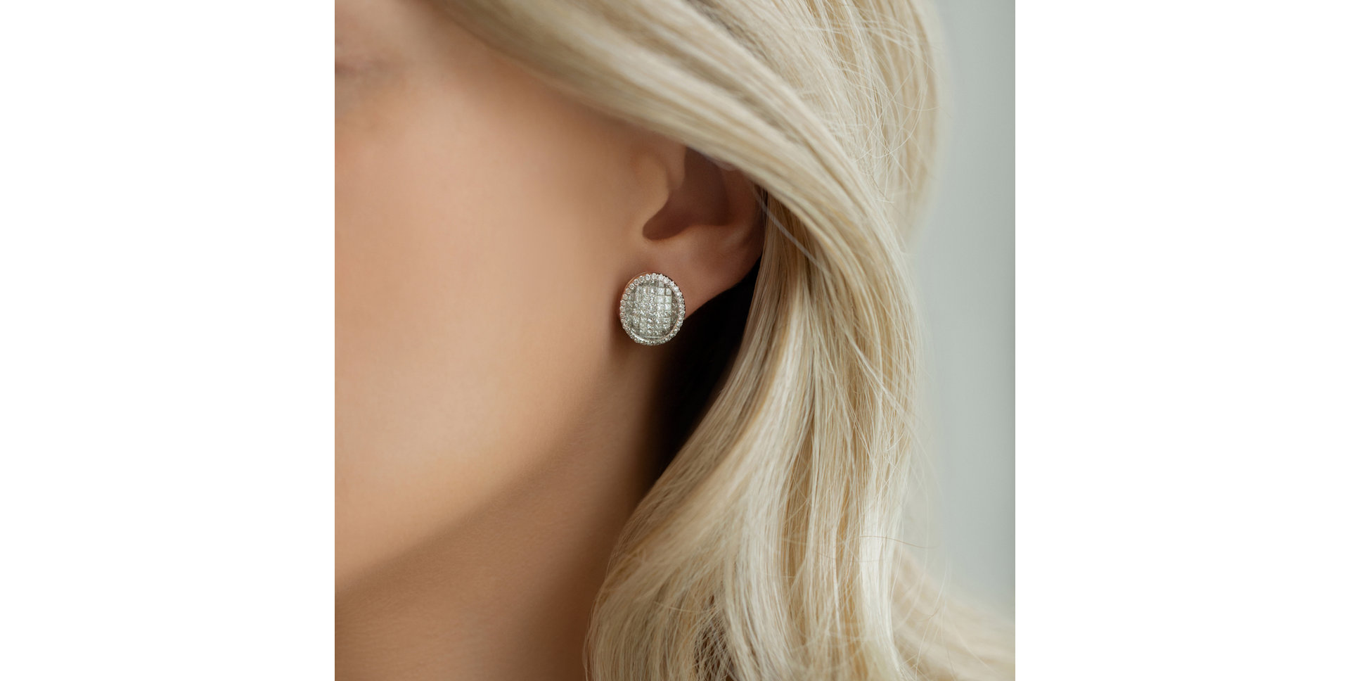 Náušnice s diamanty Kannon