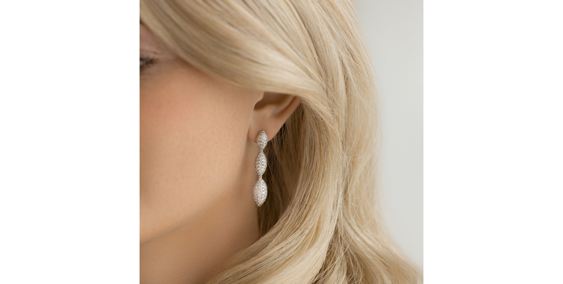 Náušnice s diamanty Connah