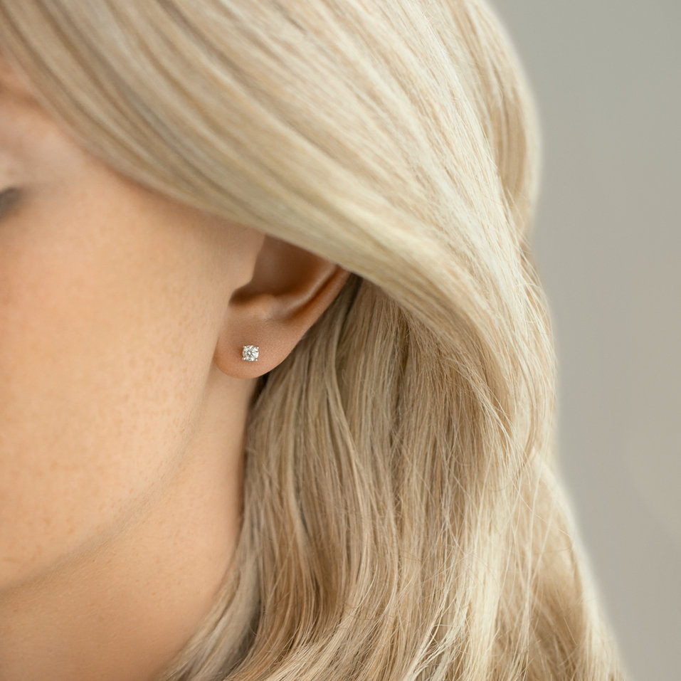 Náušnice s diamantem Star Celebration