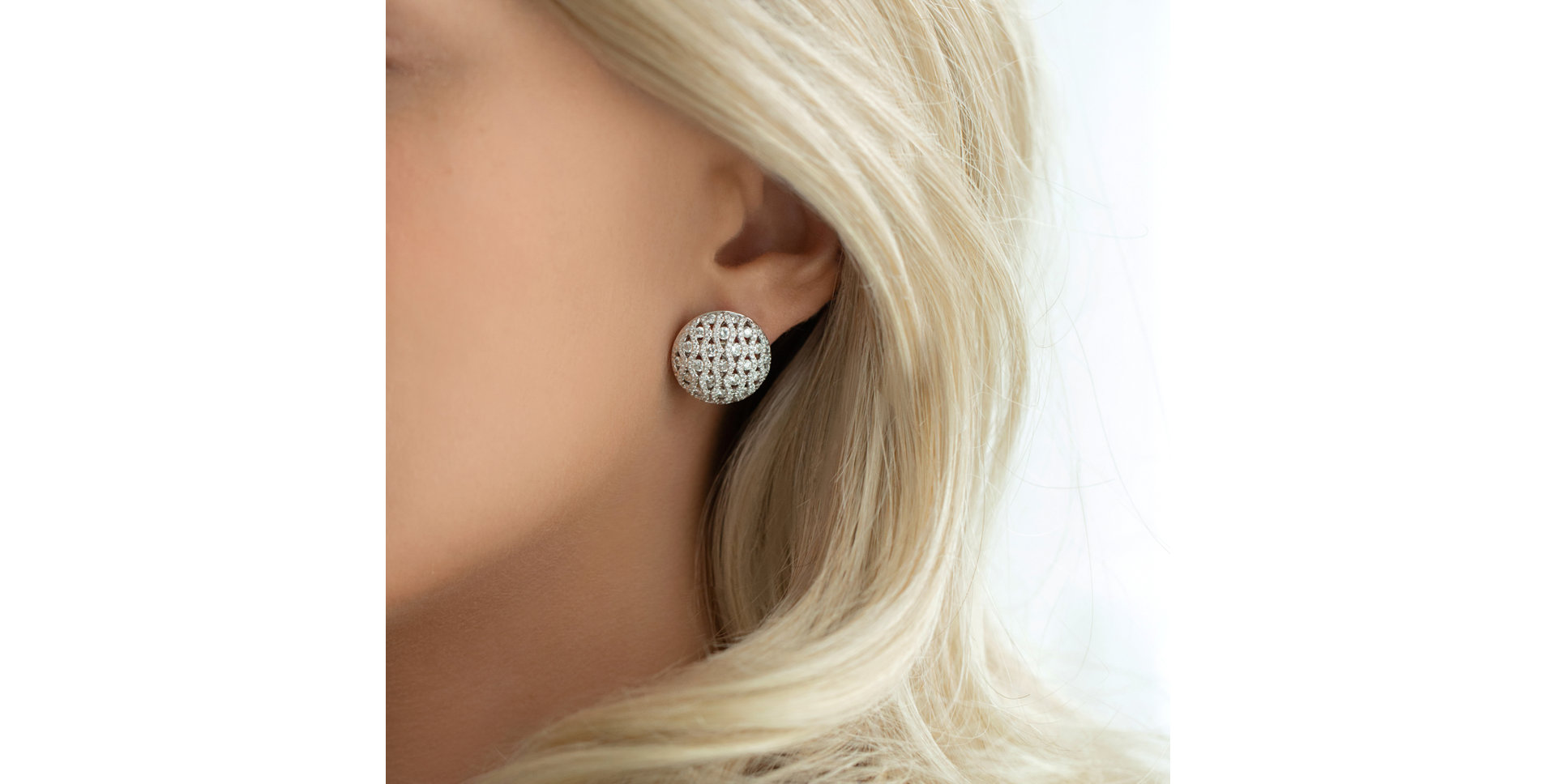 Náušnice s diamanty Winsome Expression