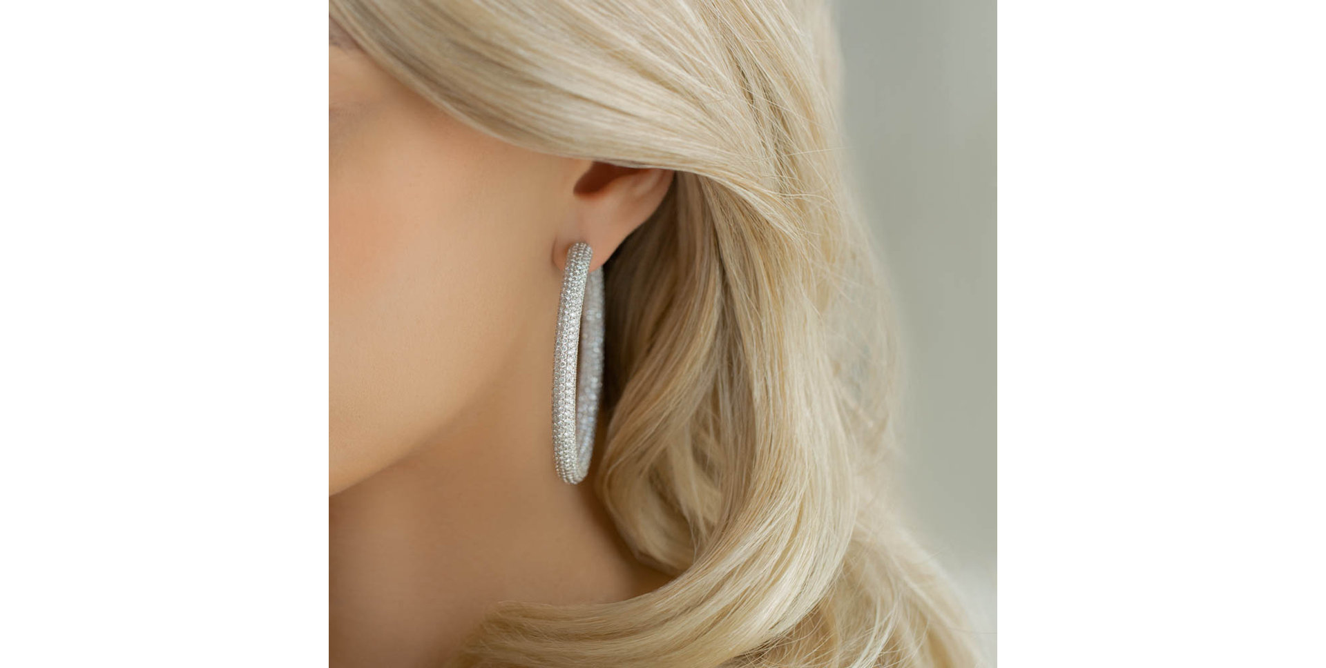 Náušnice s diamanty Lovelly Shine