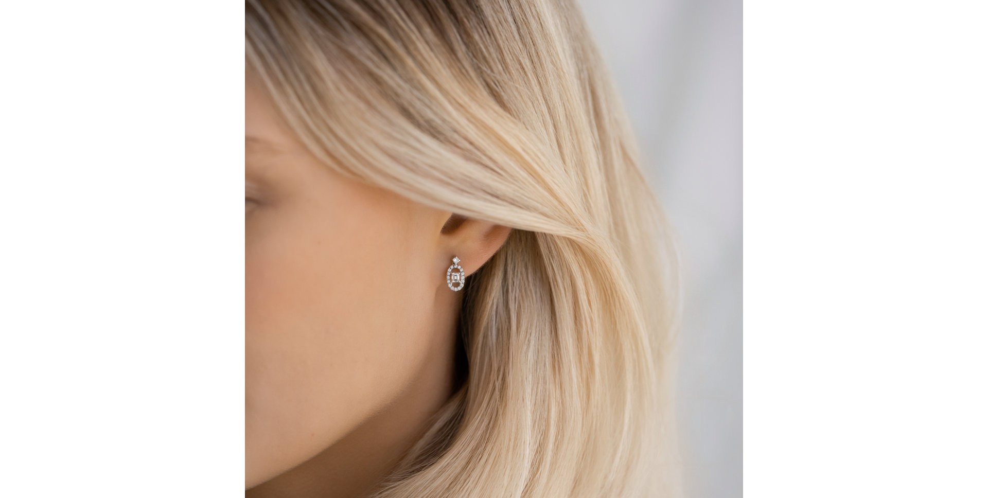 Náušnice s diamanty Miracle Glance