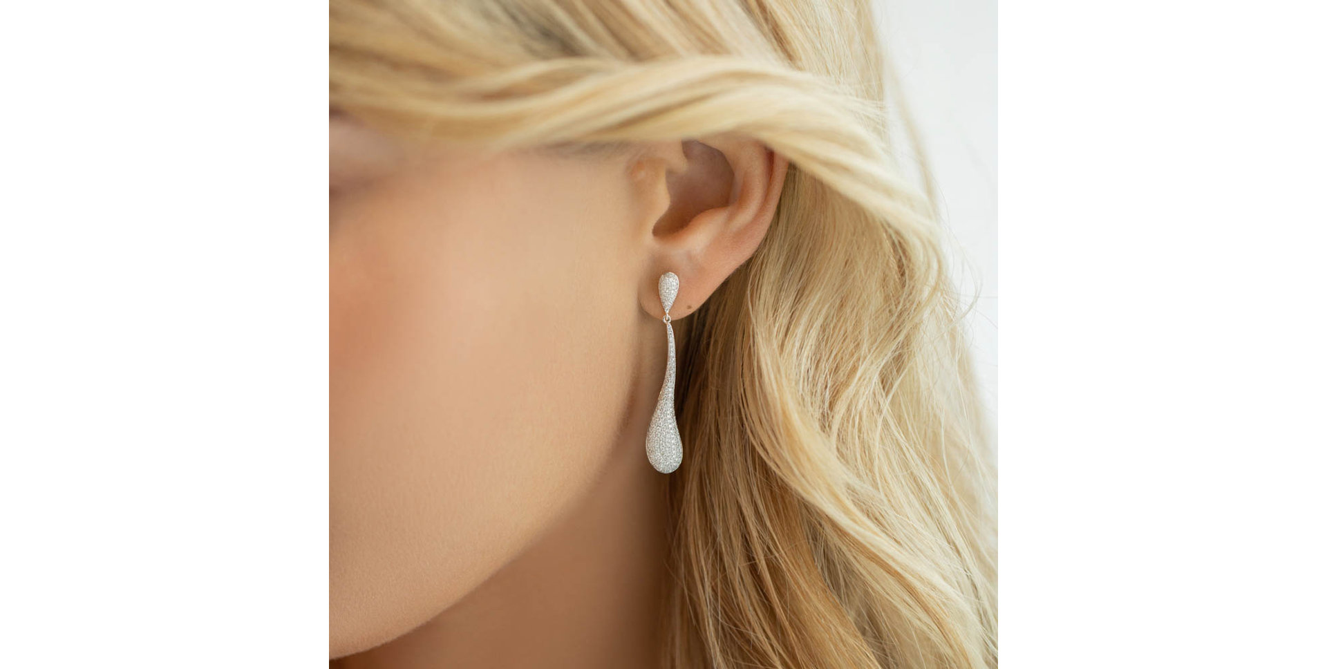 Náušnice s diamanty Rachele