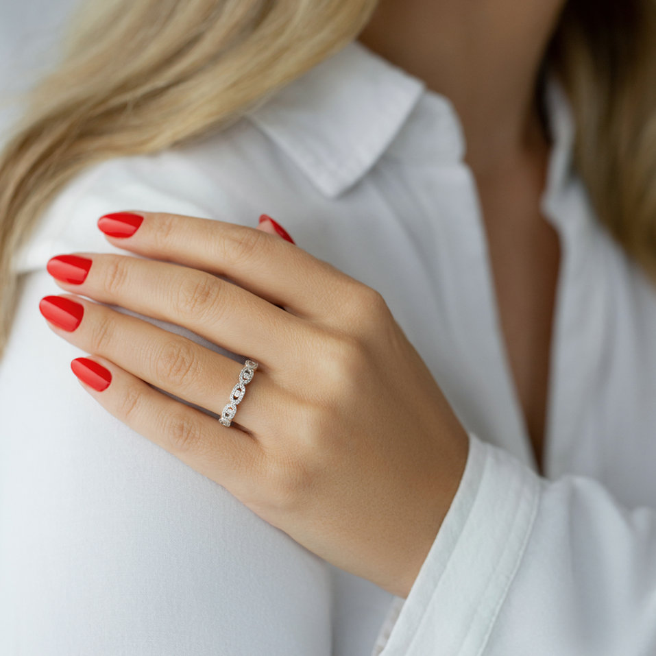 Prsten s diamanty Anaïs