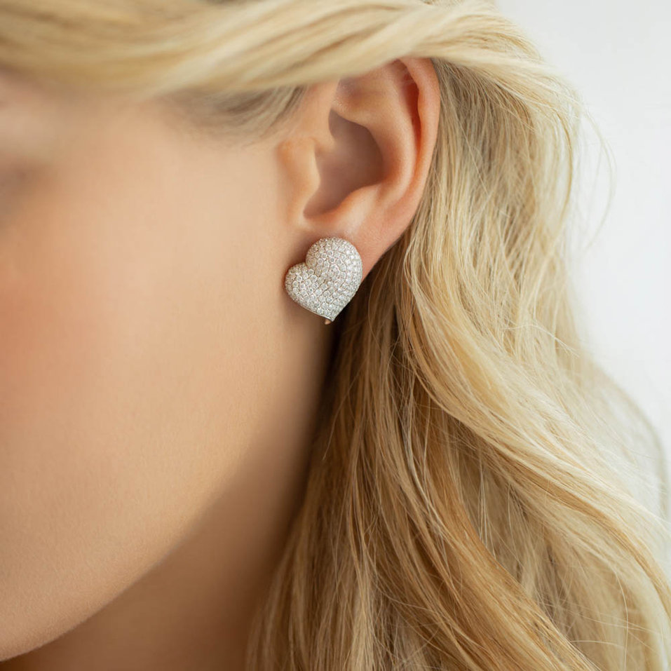 Náušnice s diamanty Shira