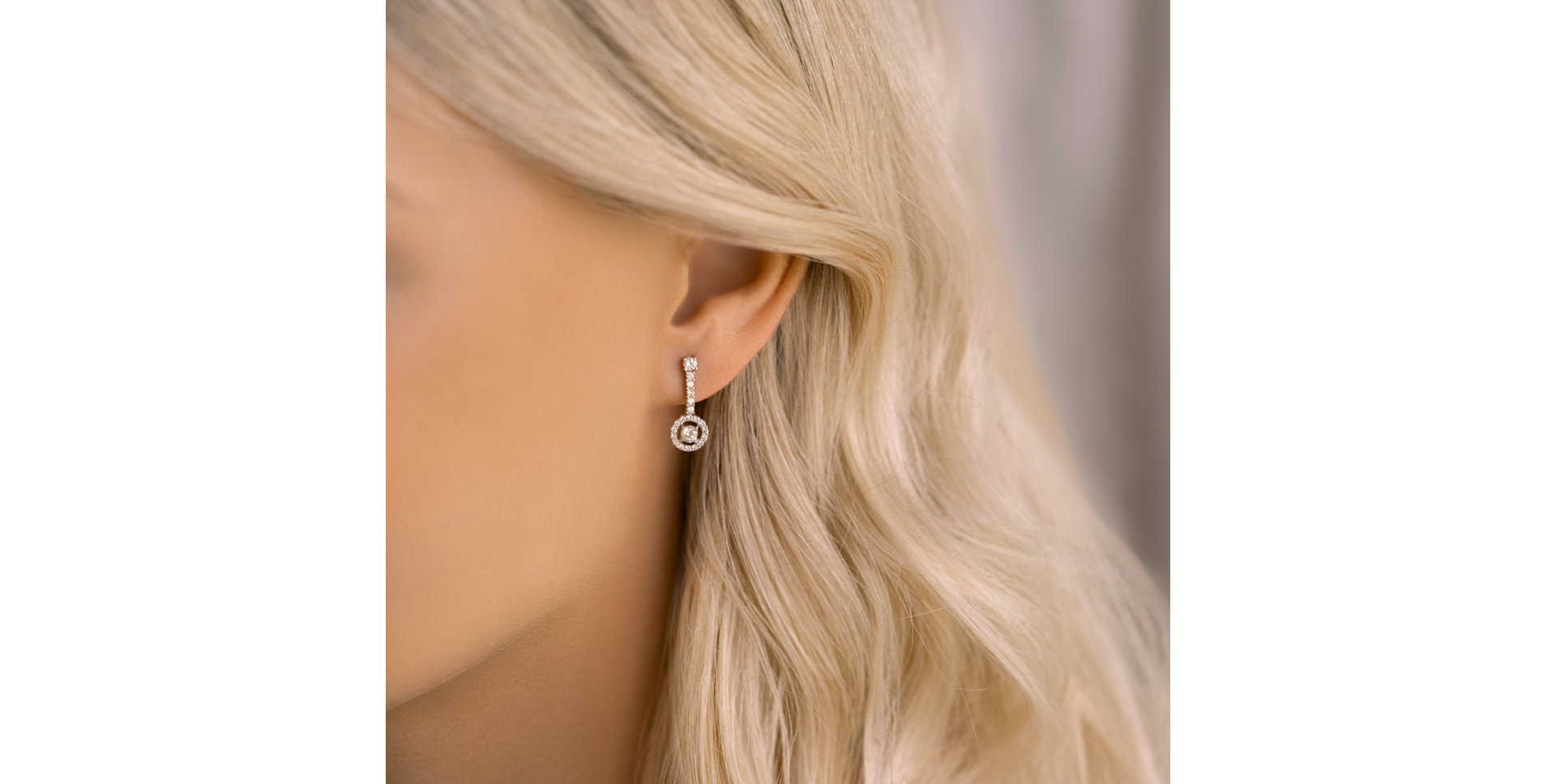 Náušnice s diamanty Devotion of Stars