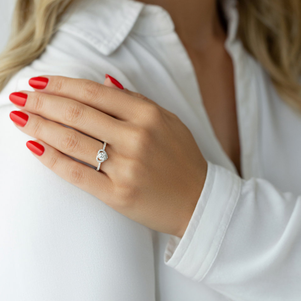 Prsten s diamanty Milady