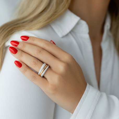Prsten s diamanty Marija