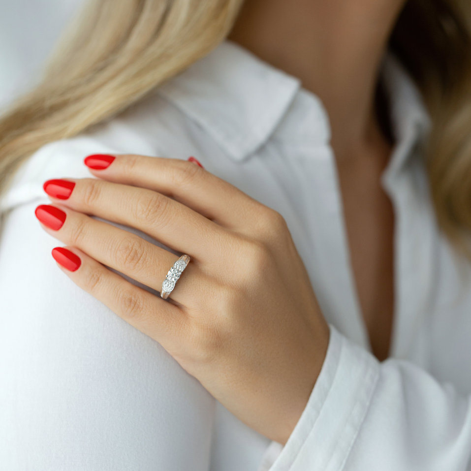 Prsten s diamanty Broadway Sky