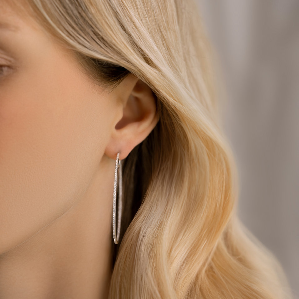 Náušnice s diamanty Nimerah