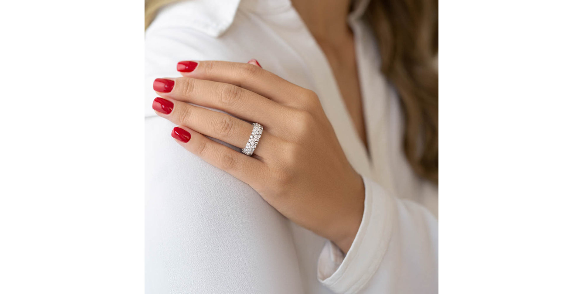 Prsten s diamanty Montaigne Nightmare