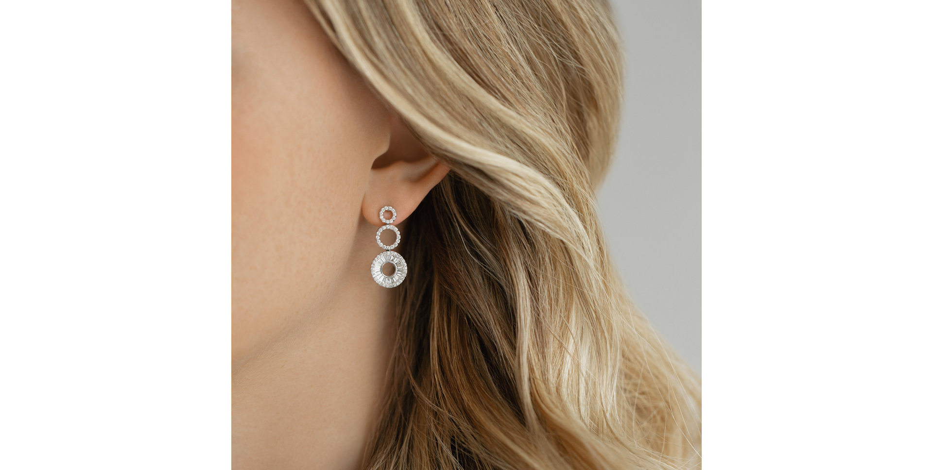 Náušnice s diamanty Roma