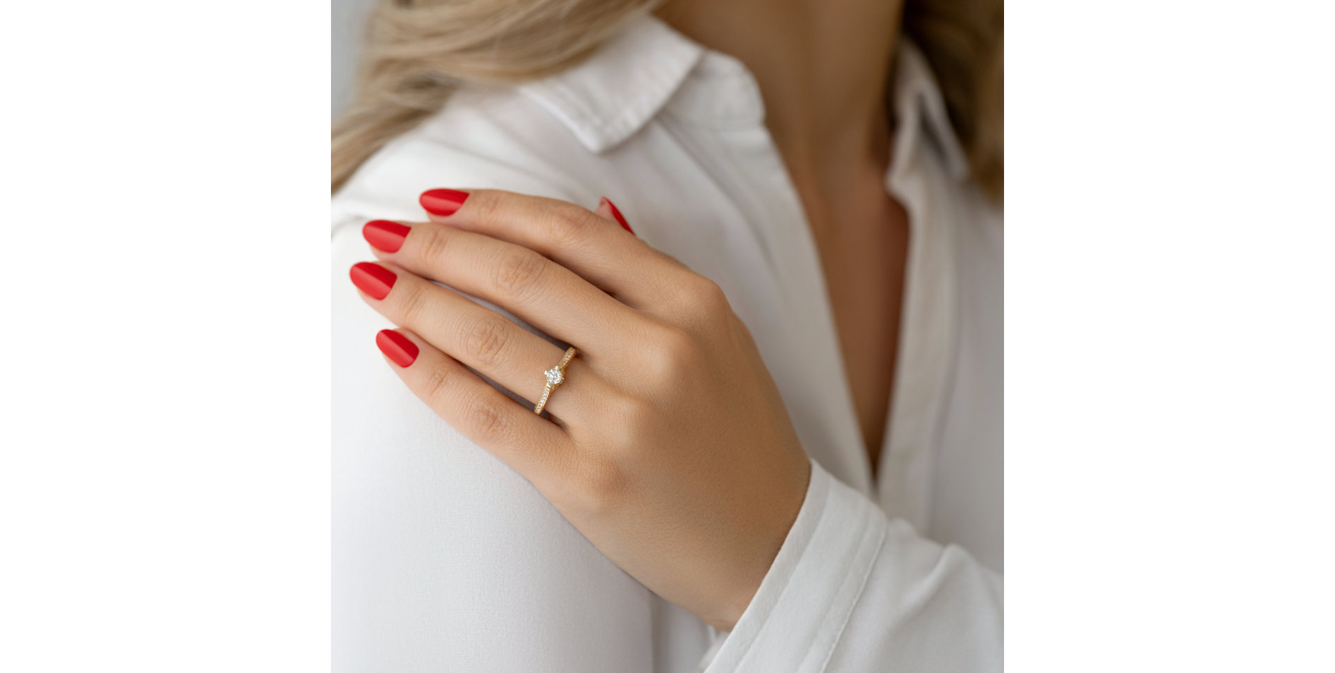 Prsten s diamanty Maryse