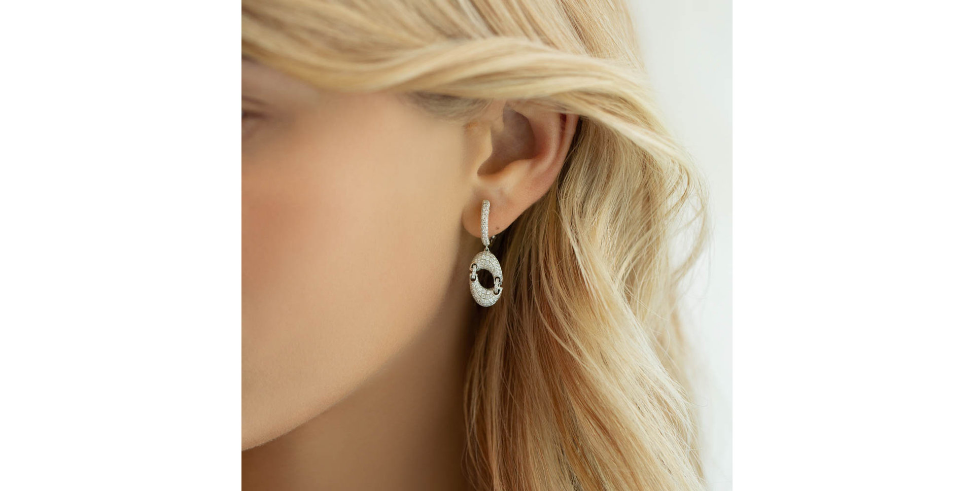 Náušnice s diamanty Hasan