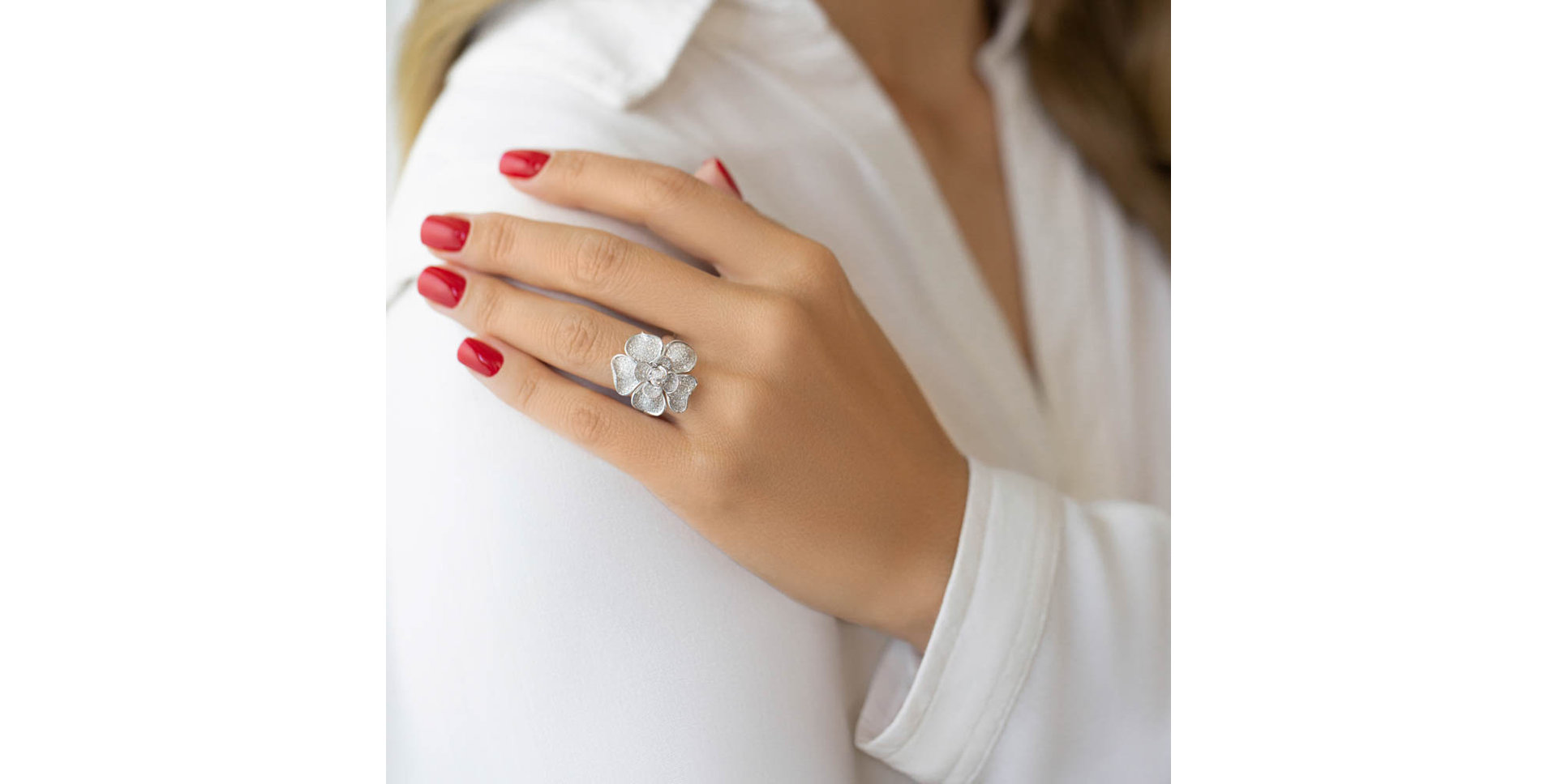 Prsten s diamanty Amazone