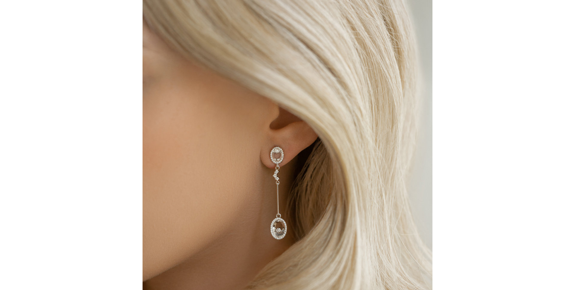 Náušnice s diamanty Jenelle