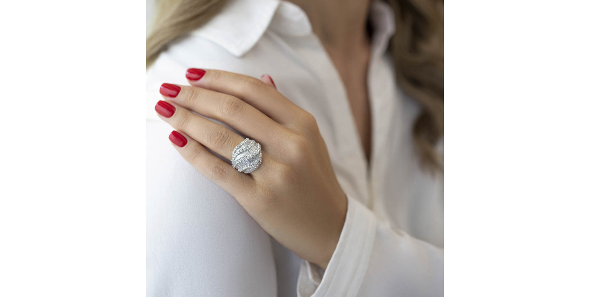 Prsten s diamanty Beautiful Ela