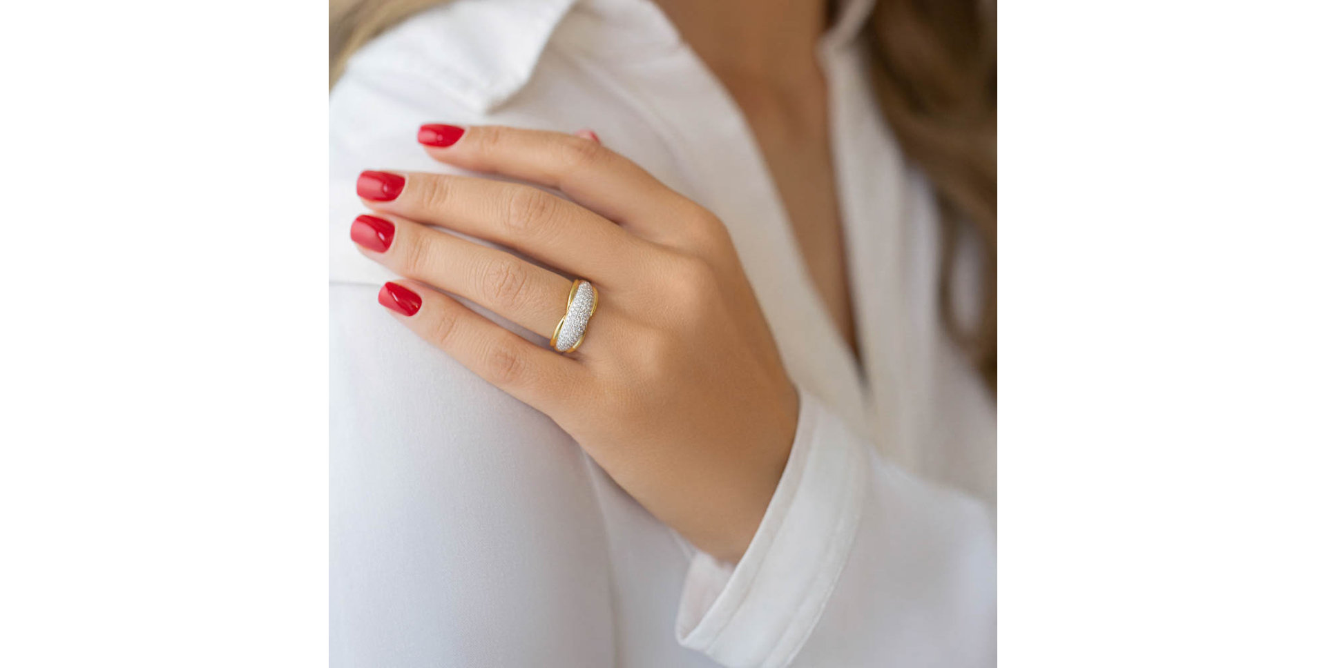 Prsten s diamanty Char