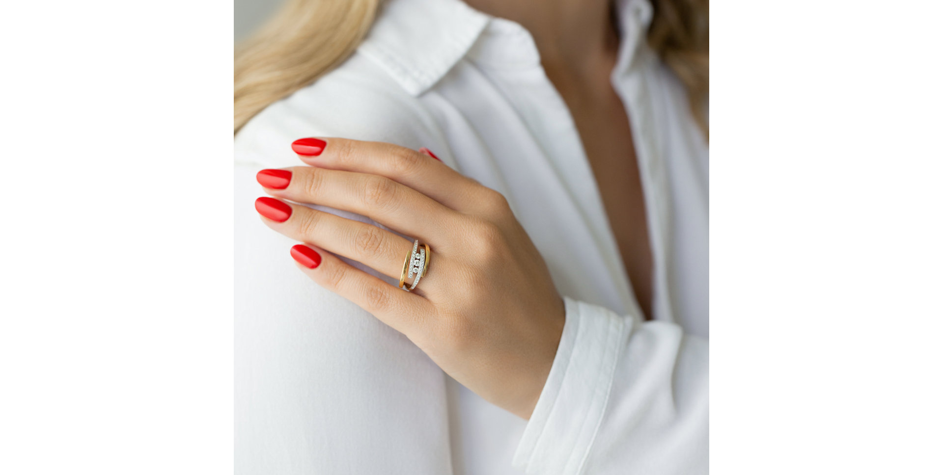 Prsten s diamanty Capture Attention