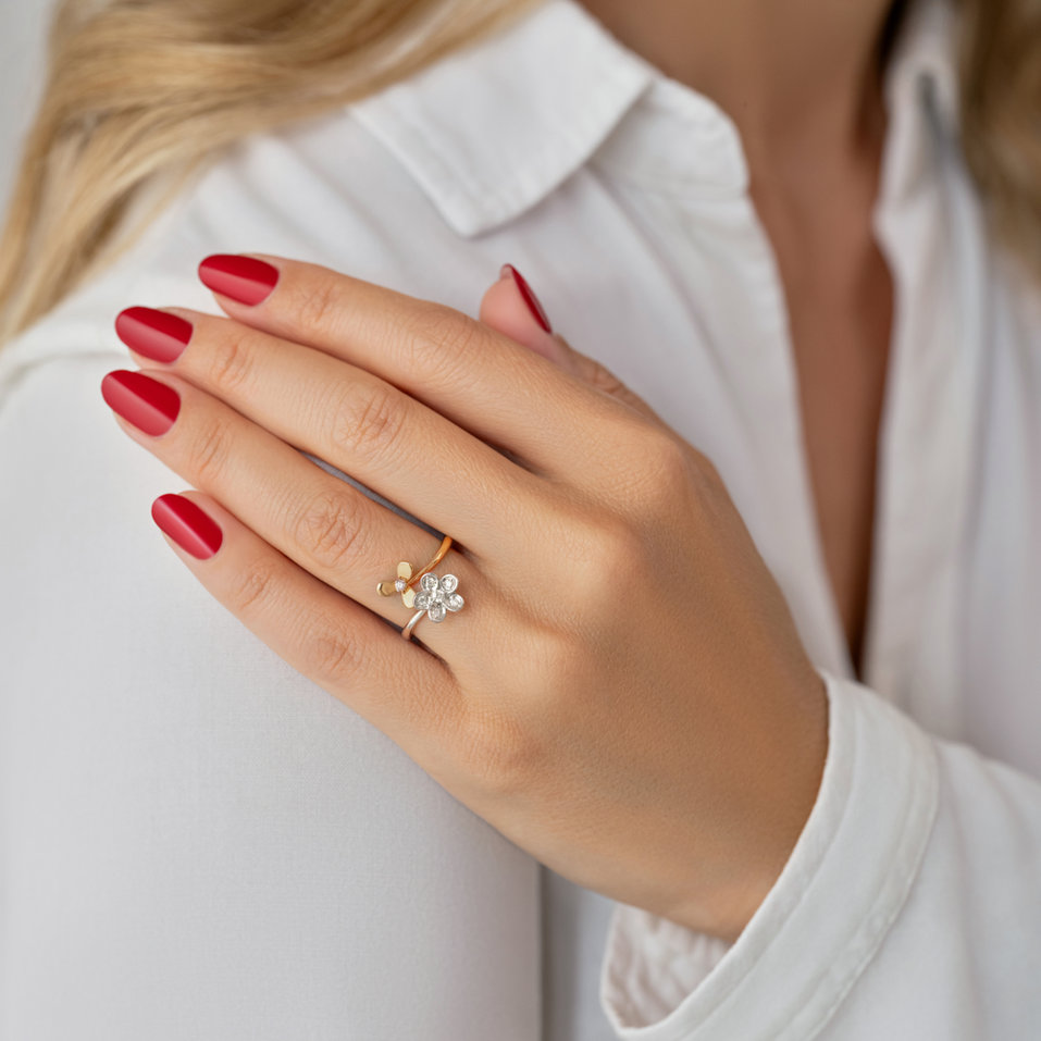 Prsten s diamanty Anna