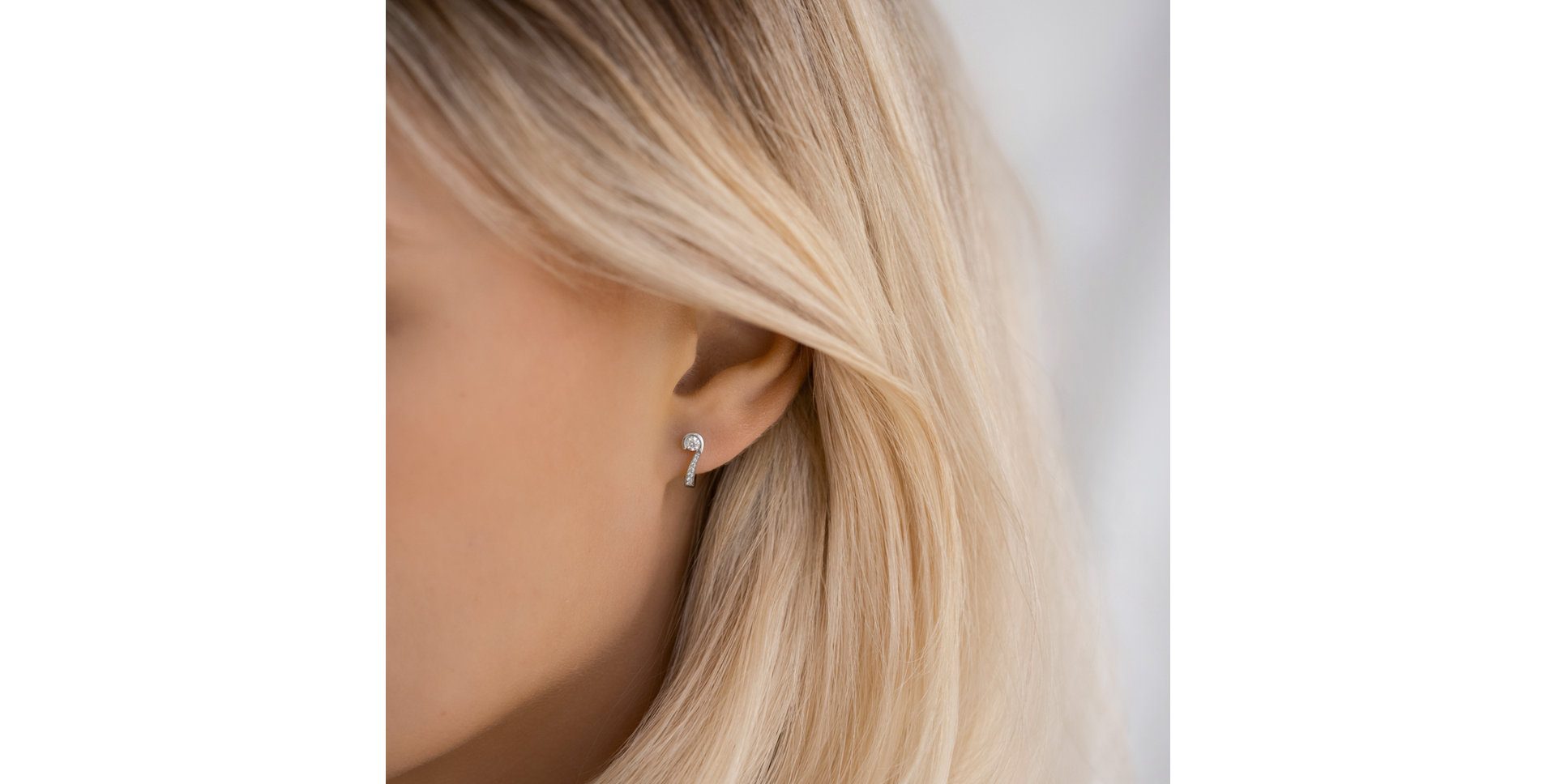 Náušnice s diamanty Cosmic Cadence