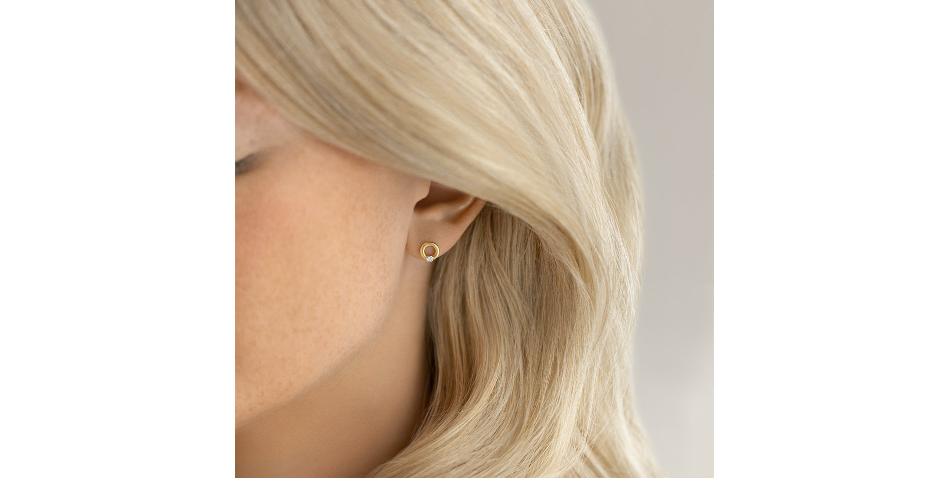 Náušnice s diamantem Classic Radiance