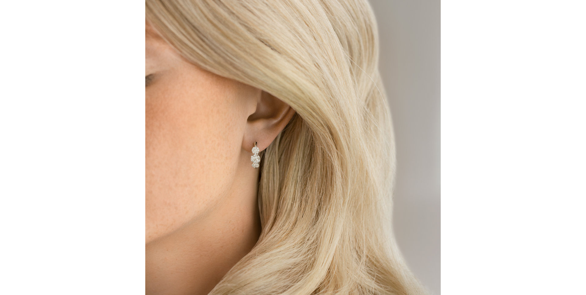 Náušnice s diamanty Zishan