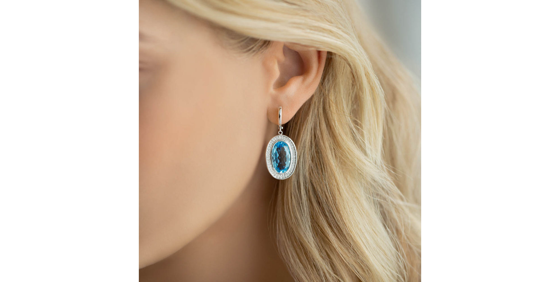 Náušnice s ametystem diamanty Melissa